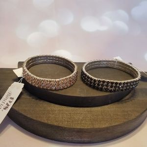 1928 Boutique Rhinestone Bracelet Pair 2 for $20